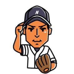 大学生投手のアイコン