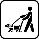 視覚障害のピクトグラム