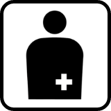 オストメイトのピクトグラム