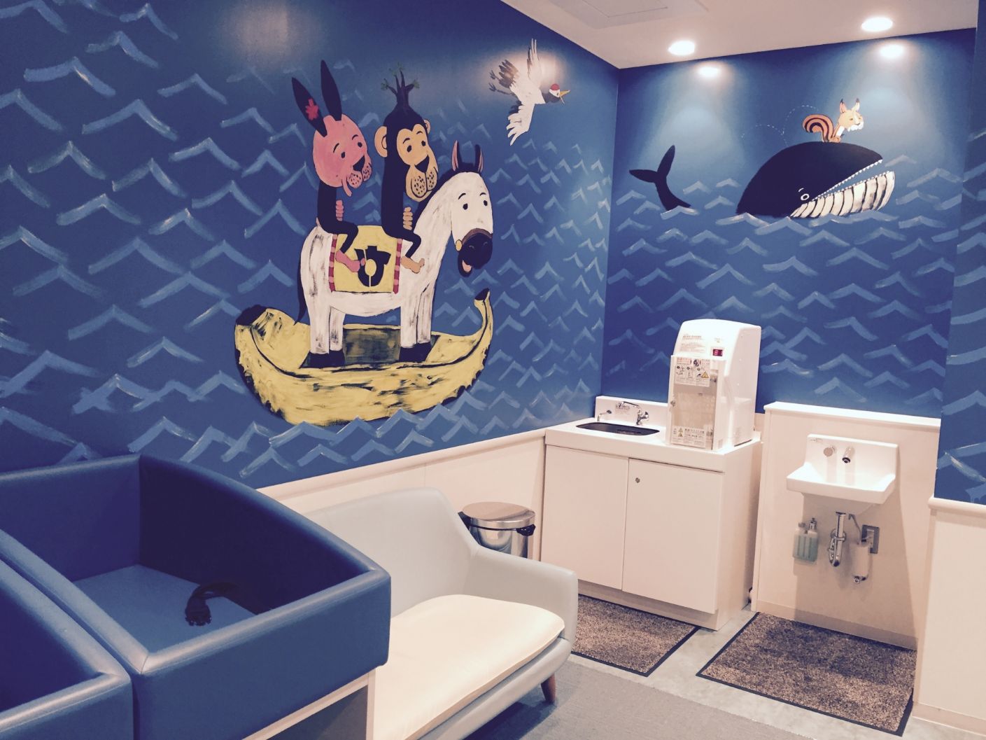 多目的トイレの様子