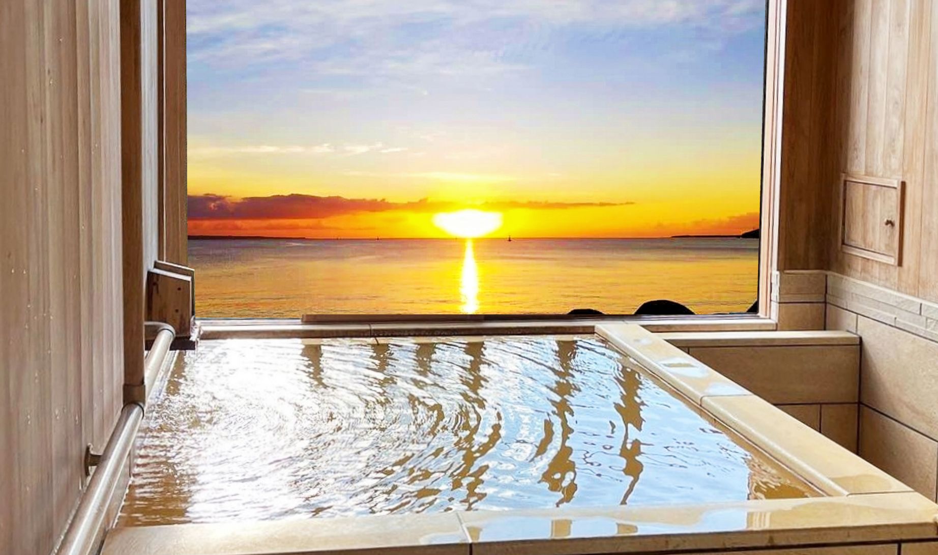 家族風呂の様子