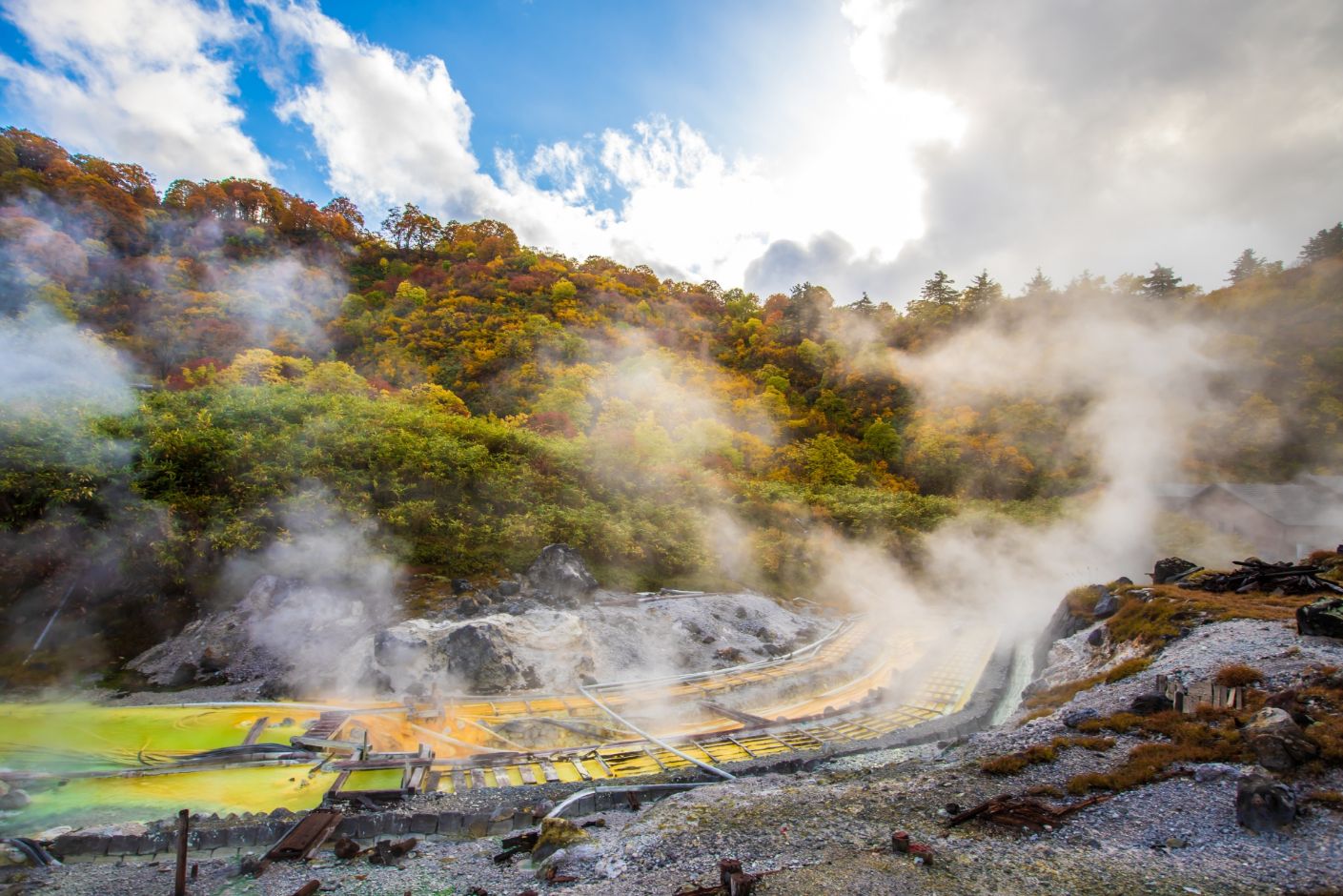 皆川温泉の風景写真